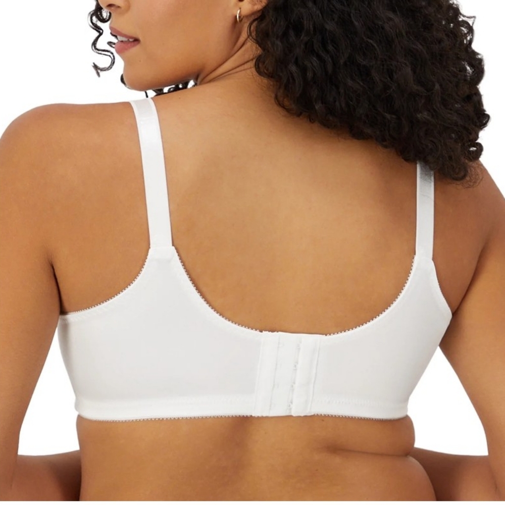 Bali Women's White Wirefree Support Bra - Picture 3 of 7